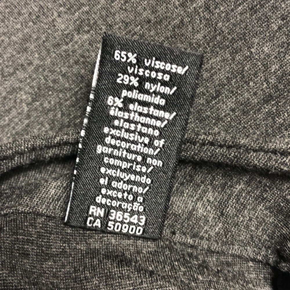 Calvin Klein Jeans Charcoal Gray Women’s Size 6 - Picture 12 of 15